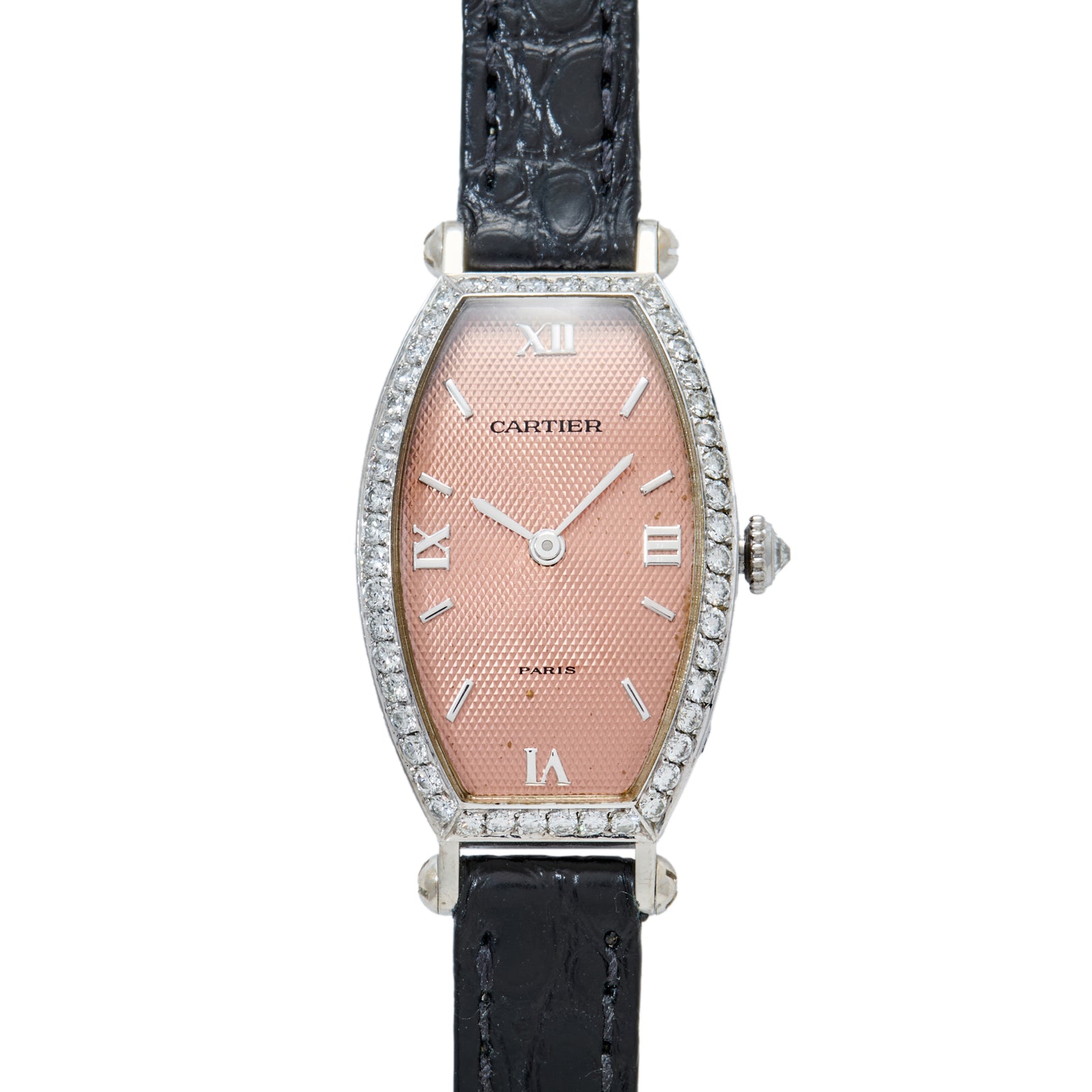 Cartier Tonneau 'Paris' Diamonds