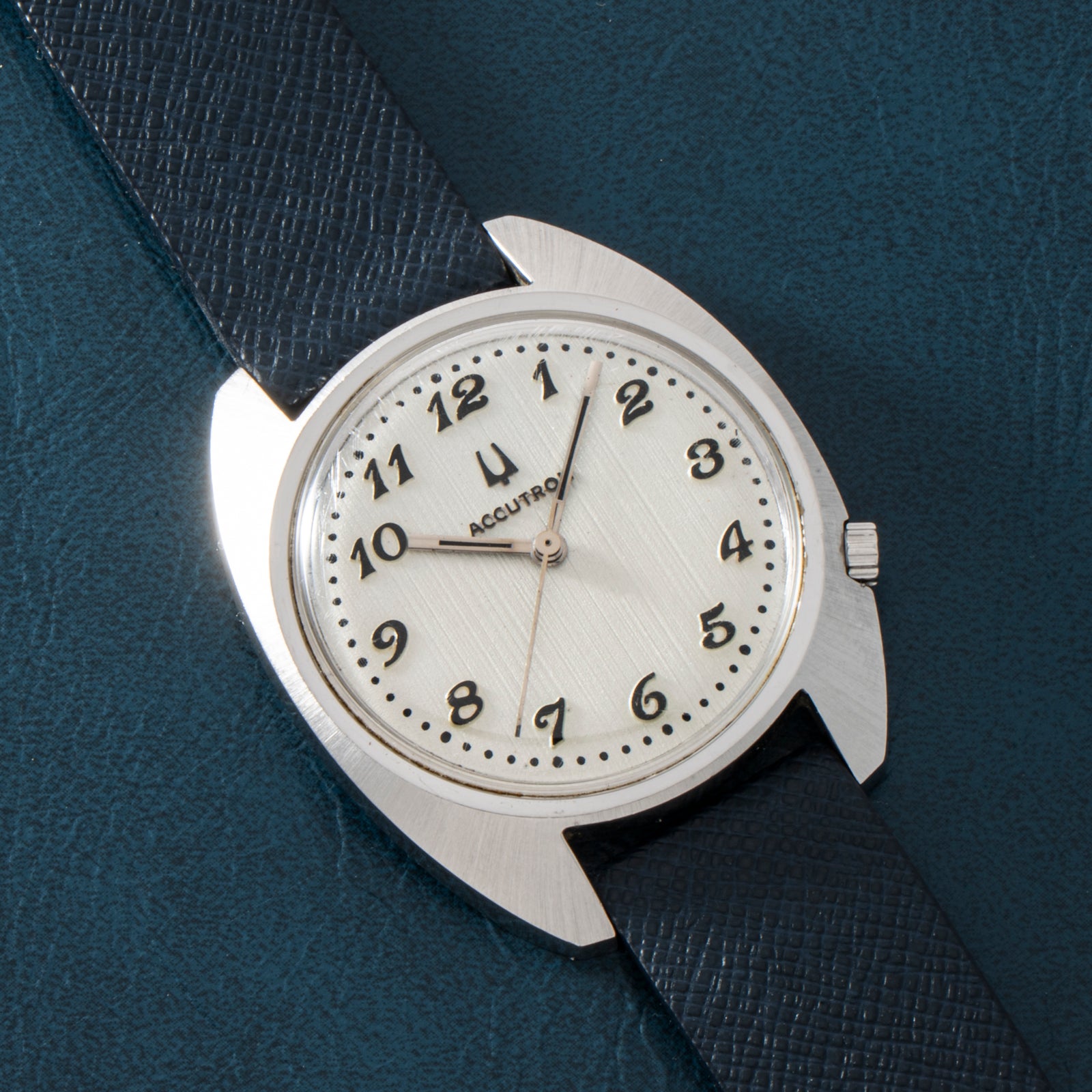 Bulova Accutron 'Breguet' Stainless Steel Dress Watch