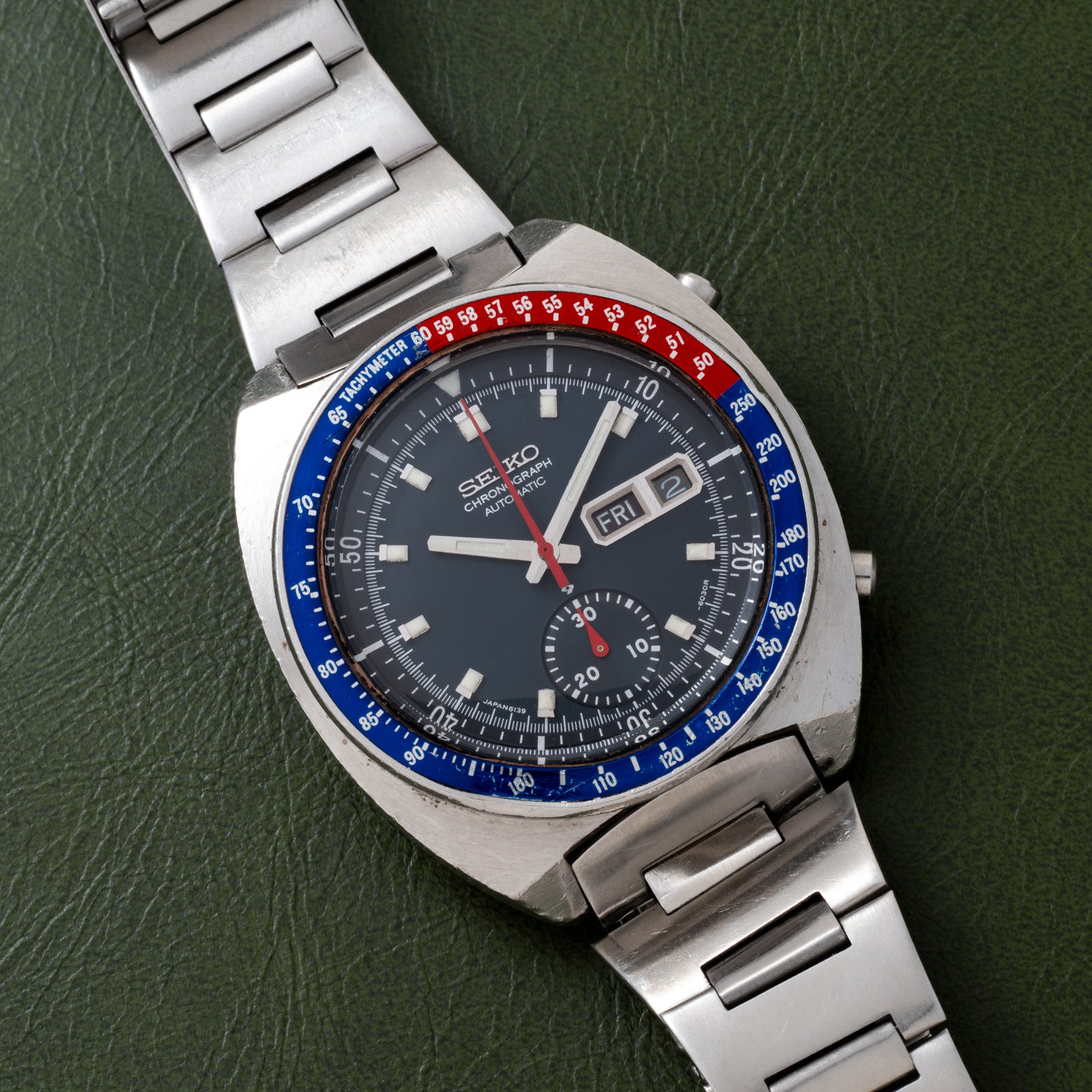 Seiko 6139 'Blue Pogue' Chronograph