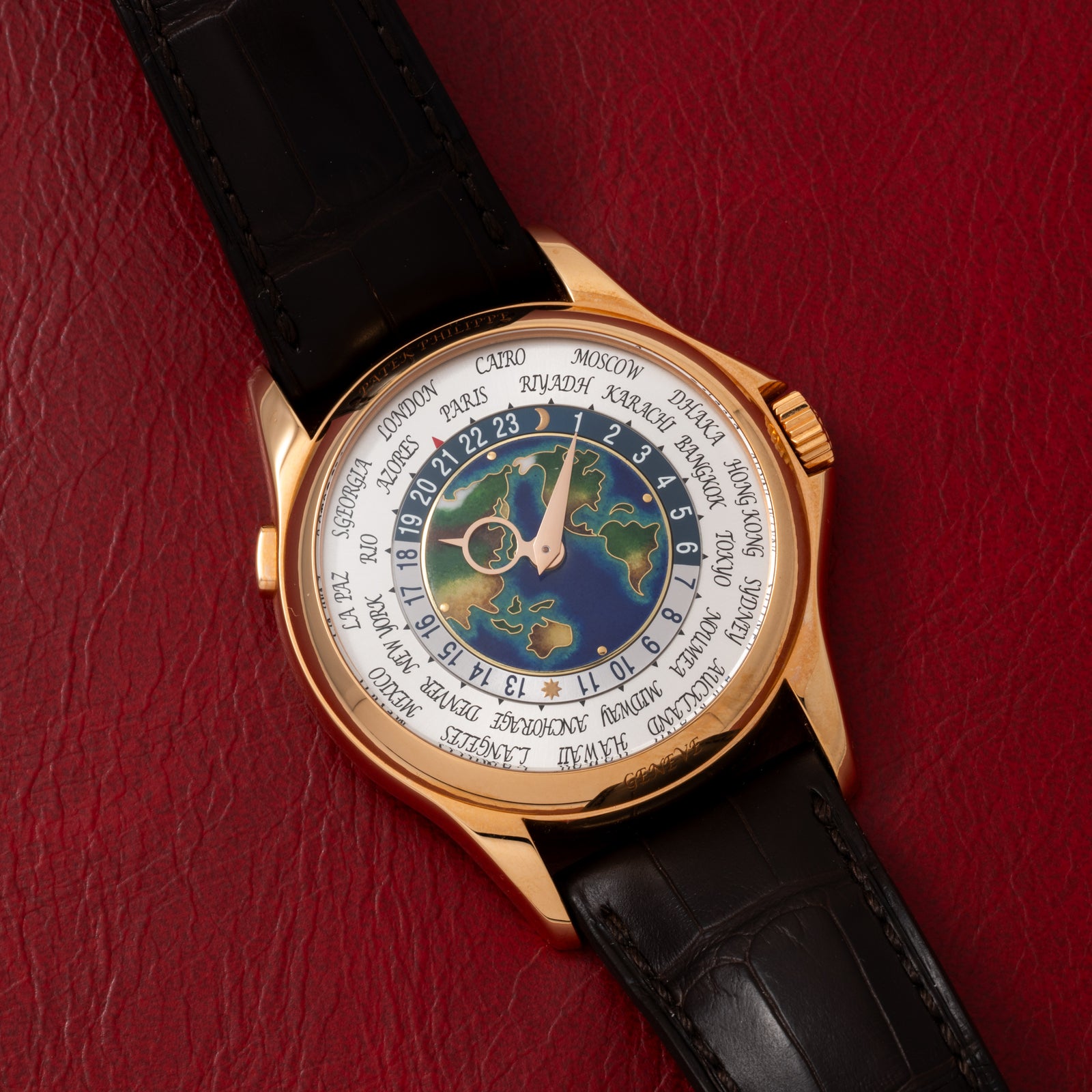 Patek Philippe World Time Cloisonné
