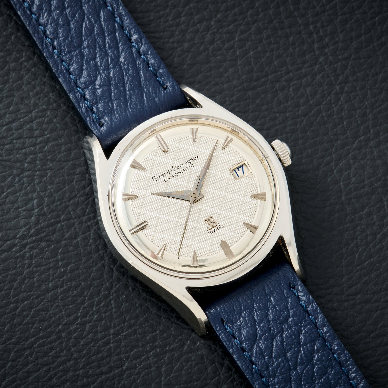 Girard-Perregaux Gyromatic 'Silver Plaid'