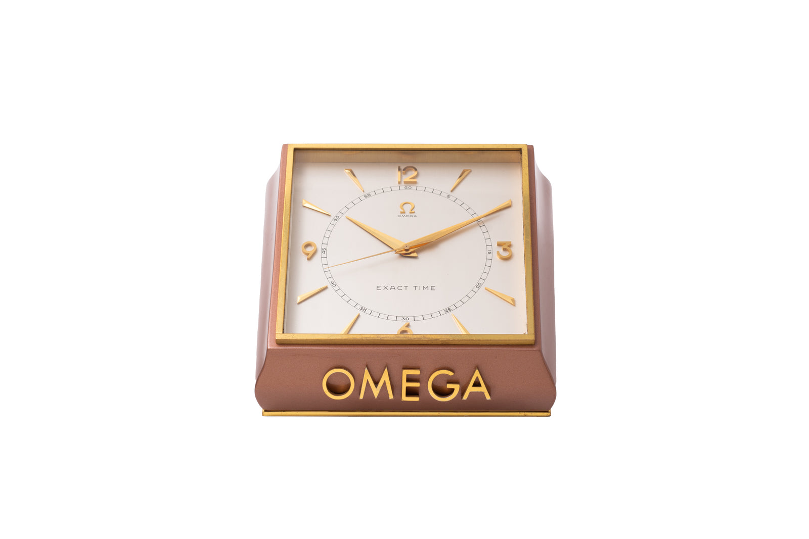 Omega "Exact Time" Table Clock
