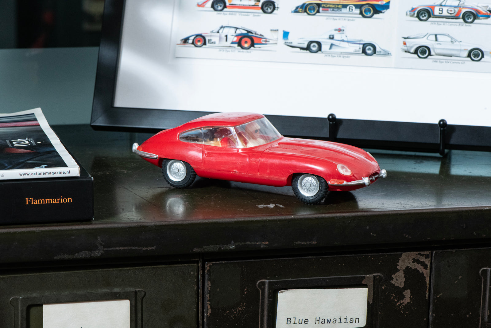 Jaguar XKE Friction Toy from Marx