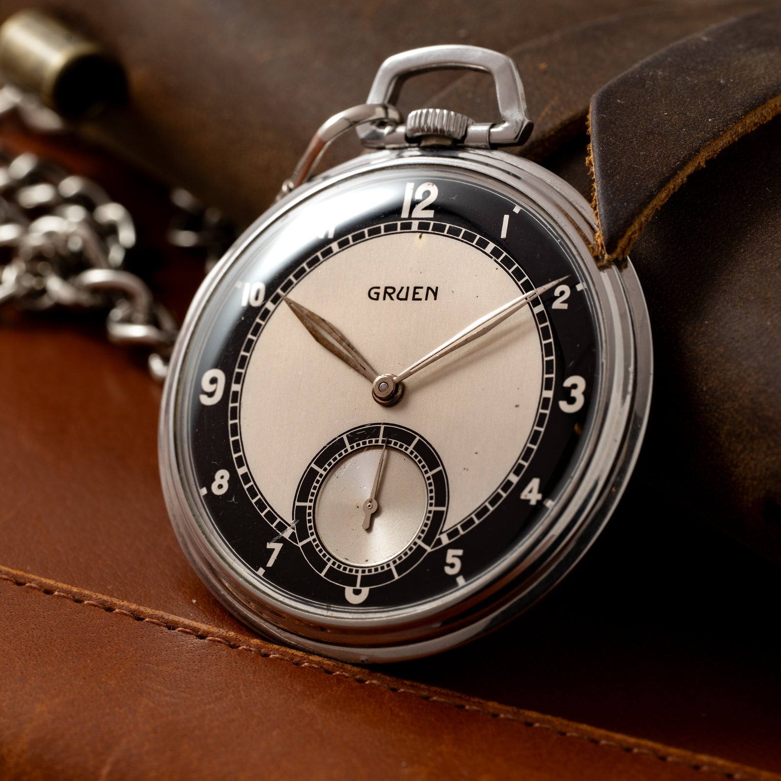 Gruen Art Deco Pocket Watch